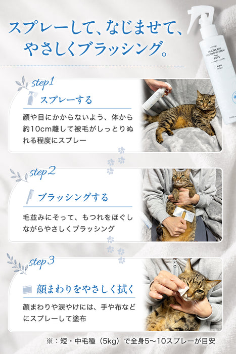 ICHIBI MULTI CARE GROOMING SPRAY for PETS　195ml